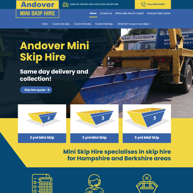 Andover Mini Skip Hire